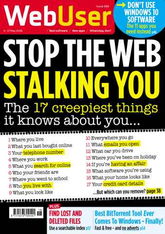 Webuser issue 4th May 2016