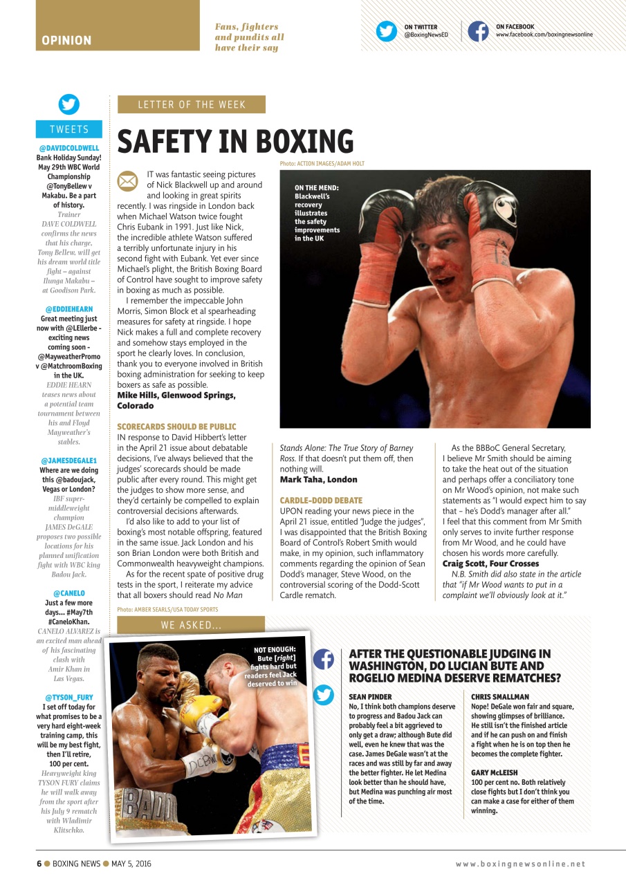 Boxing News Preview Pages