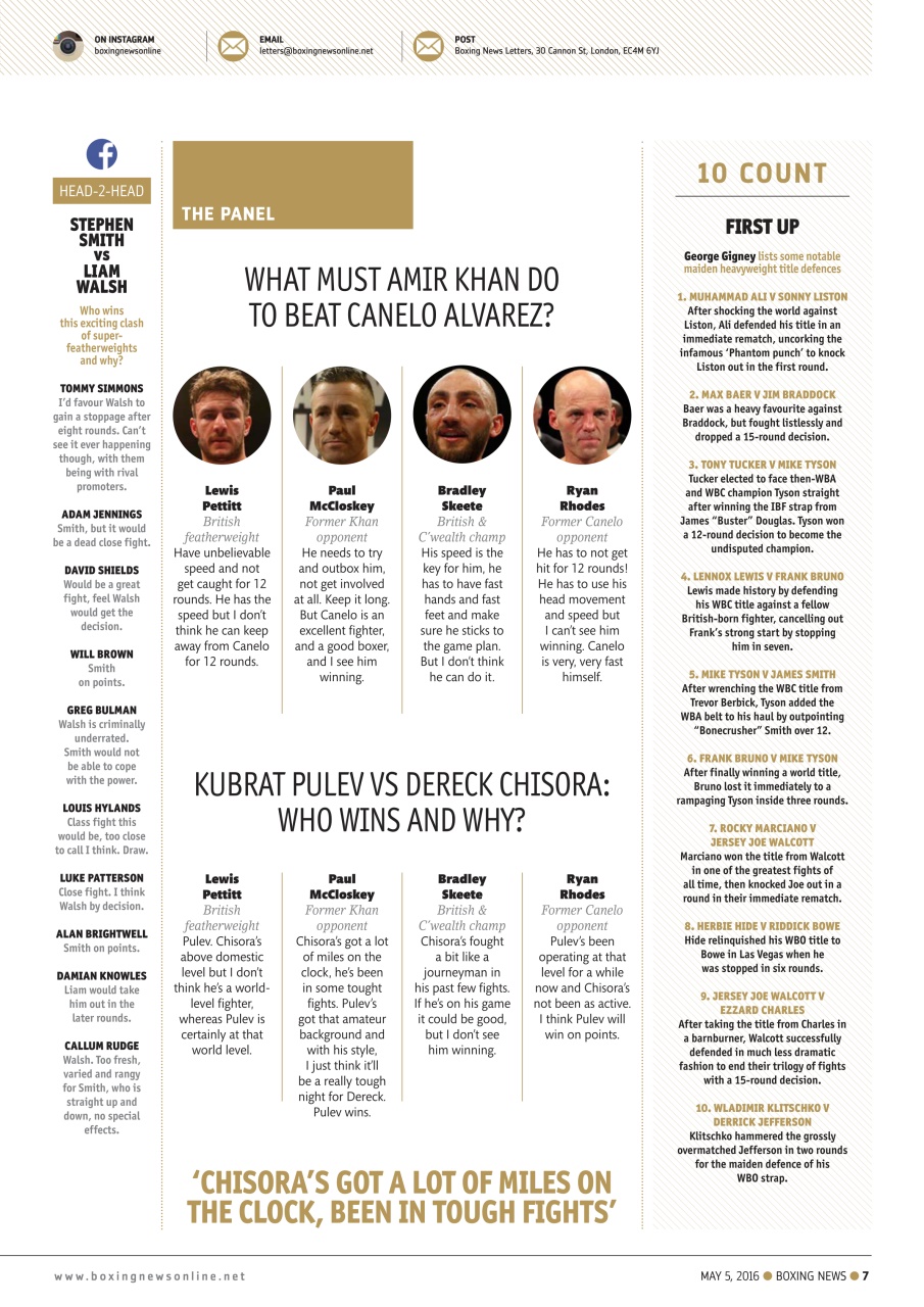 Boxing News Preview Pages