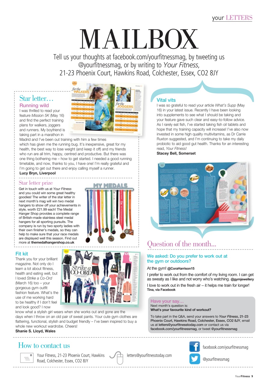 Health & Wellbeing Preview Pages