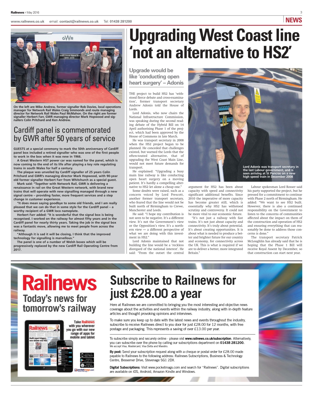 Railnews Preview Pages