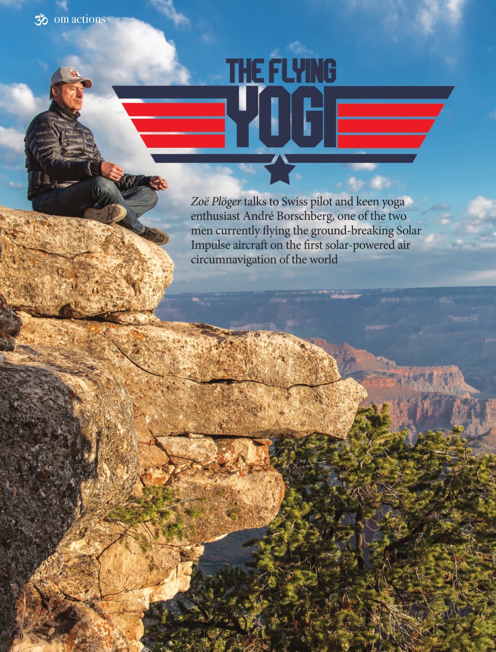 OM Yoga Magazine Preview Pages