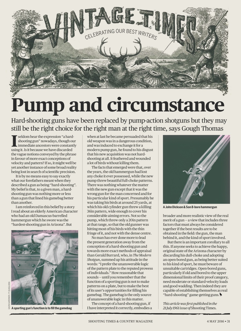 Shooting Times & Country Preview Pages