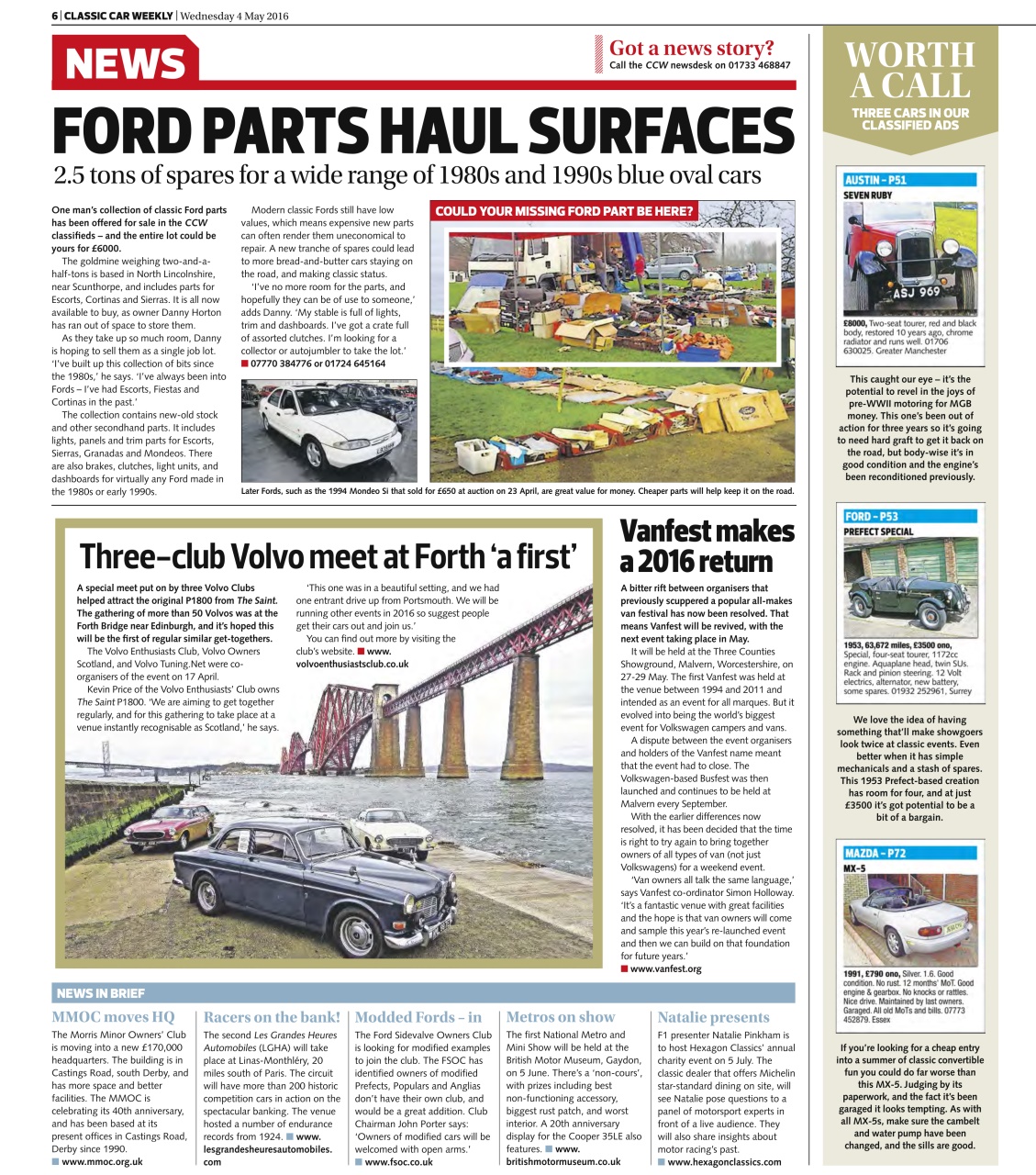 Classic Car Weekly Preview Pages