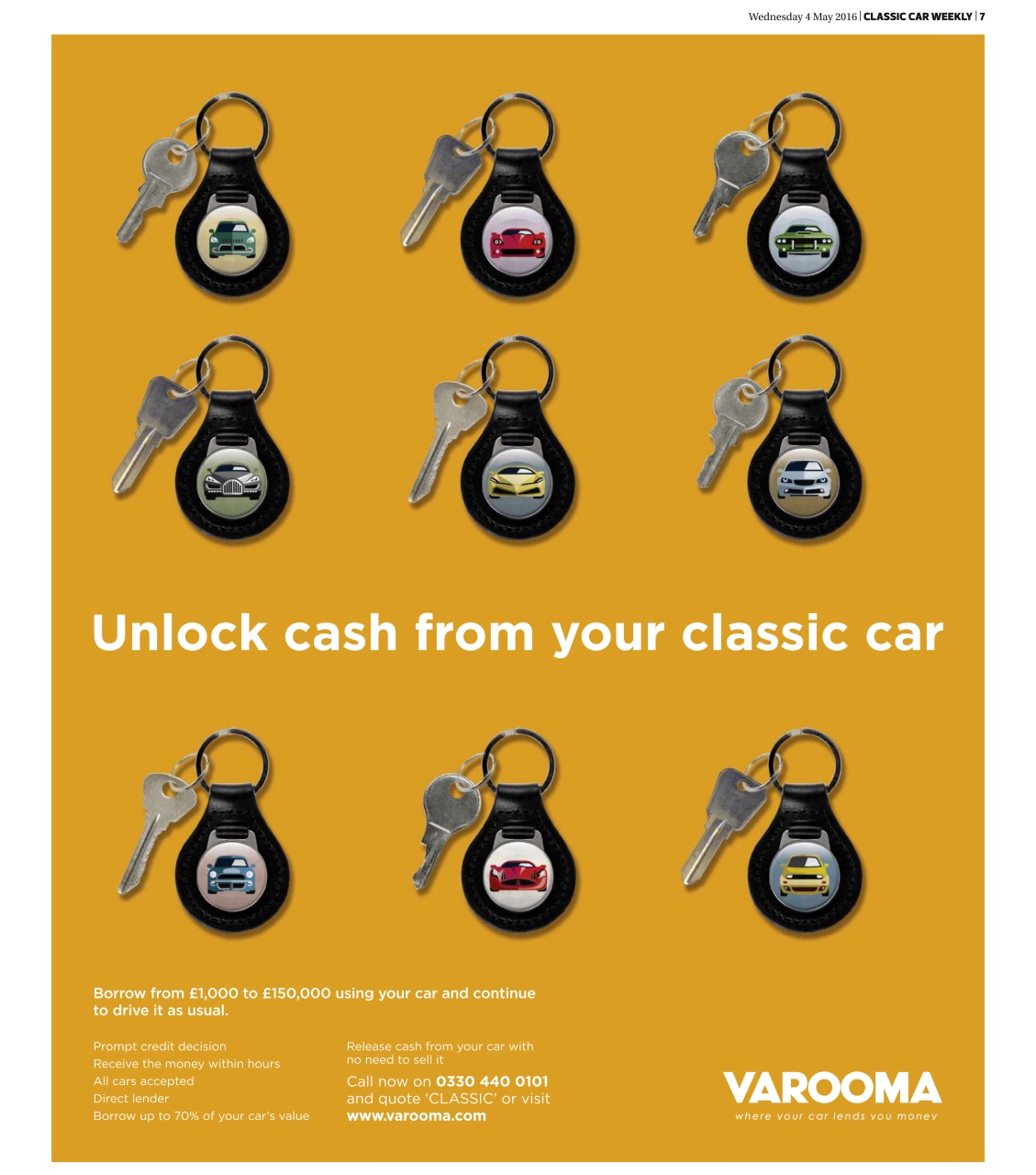 Classic Car Weekly Preview Pages