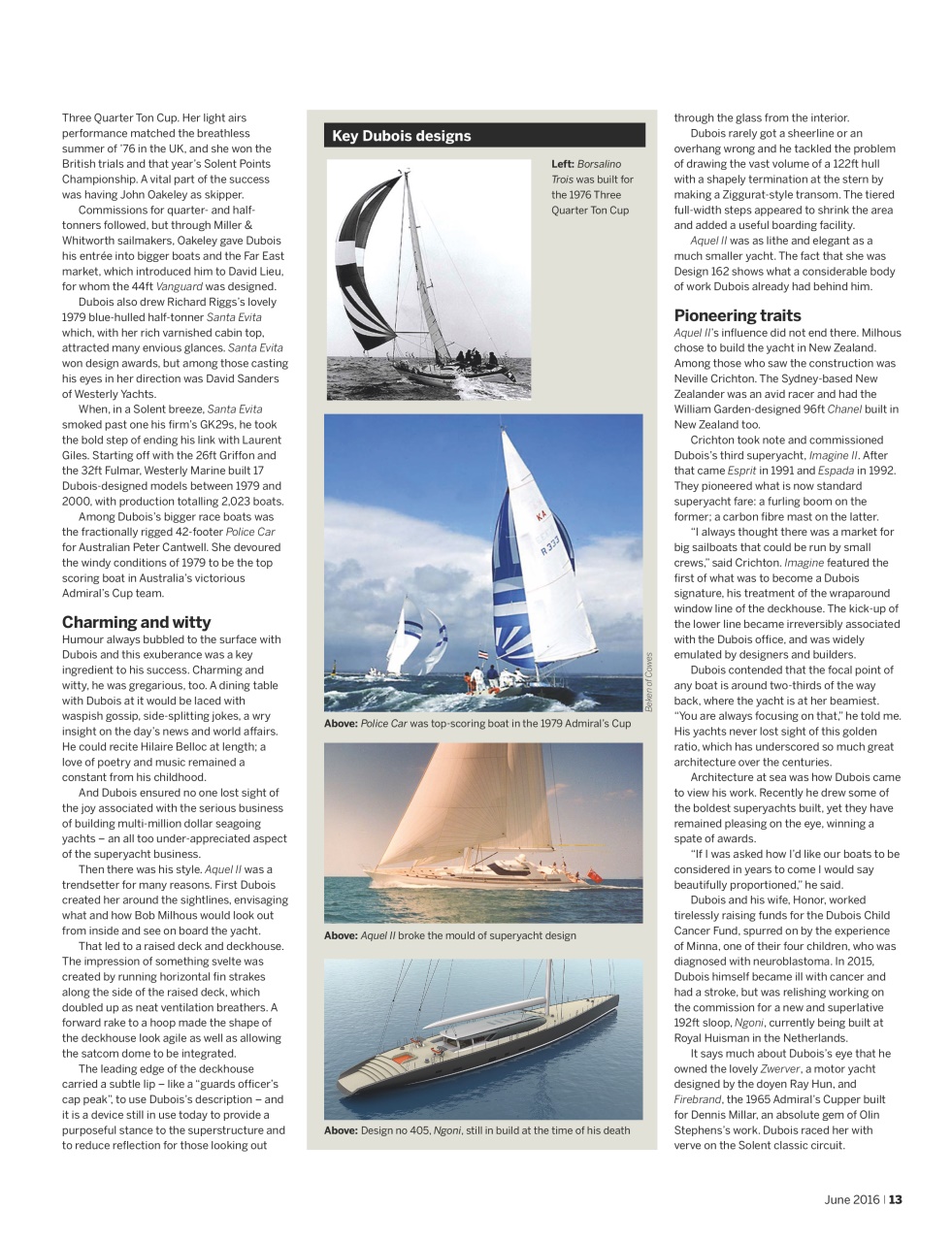 Yachting World Preview Pages