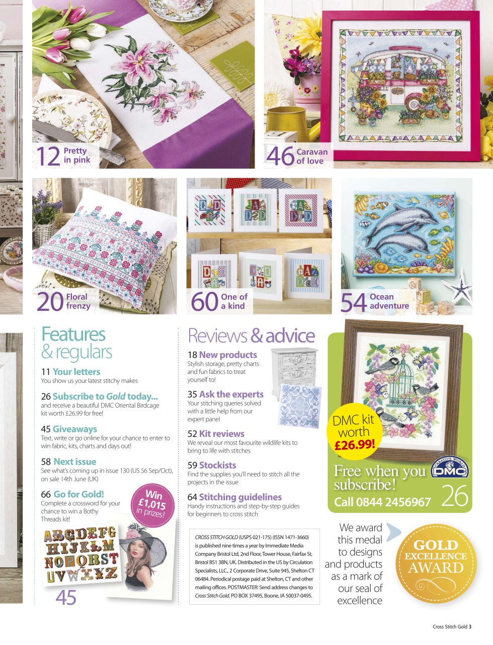 Cross Stitch Gold Preview Pages