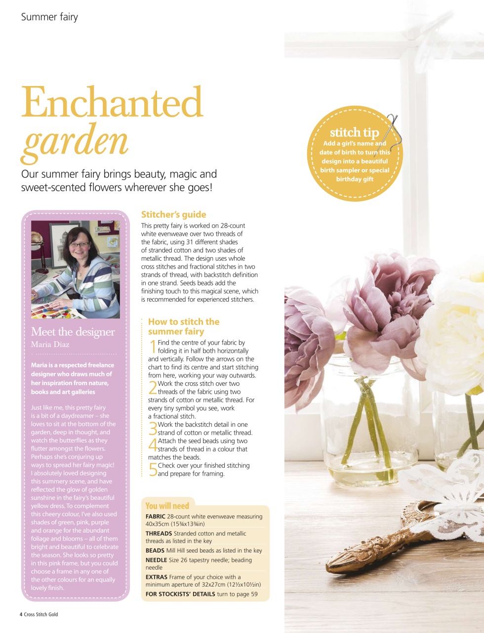 Cross Stitch Gold Preview Pages