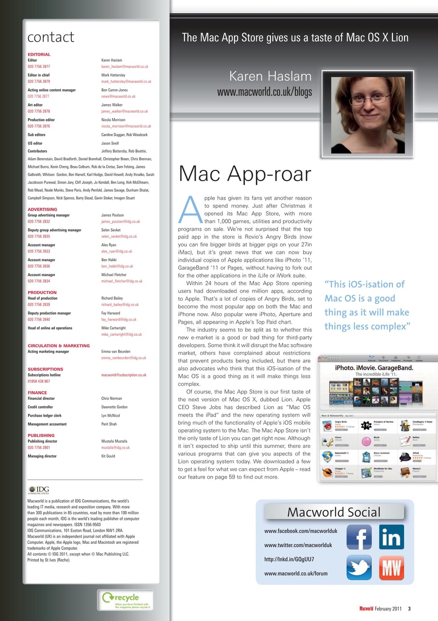 Macworld Preview Pages