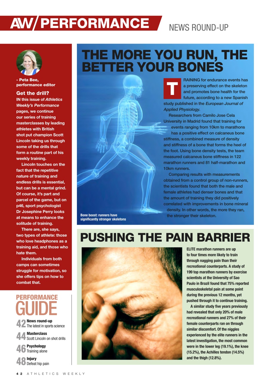 AW – Athletics Weekly Magazine Preview Pages