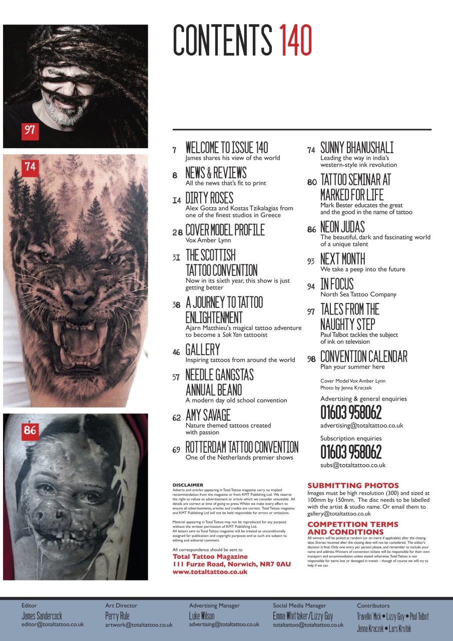 Total Tattoo Preview Pages