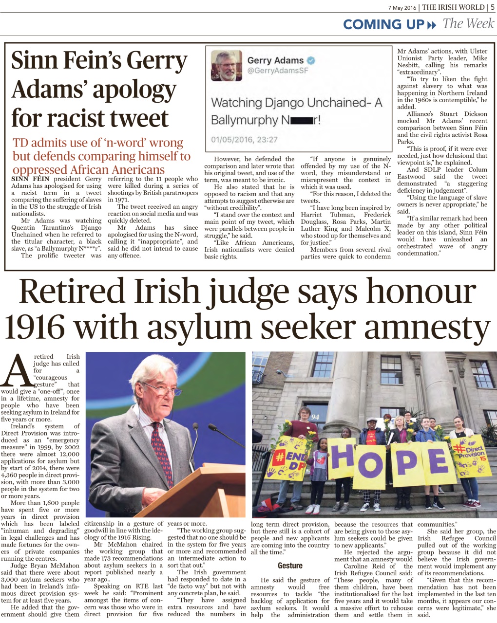 Irish World Preview Pages