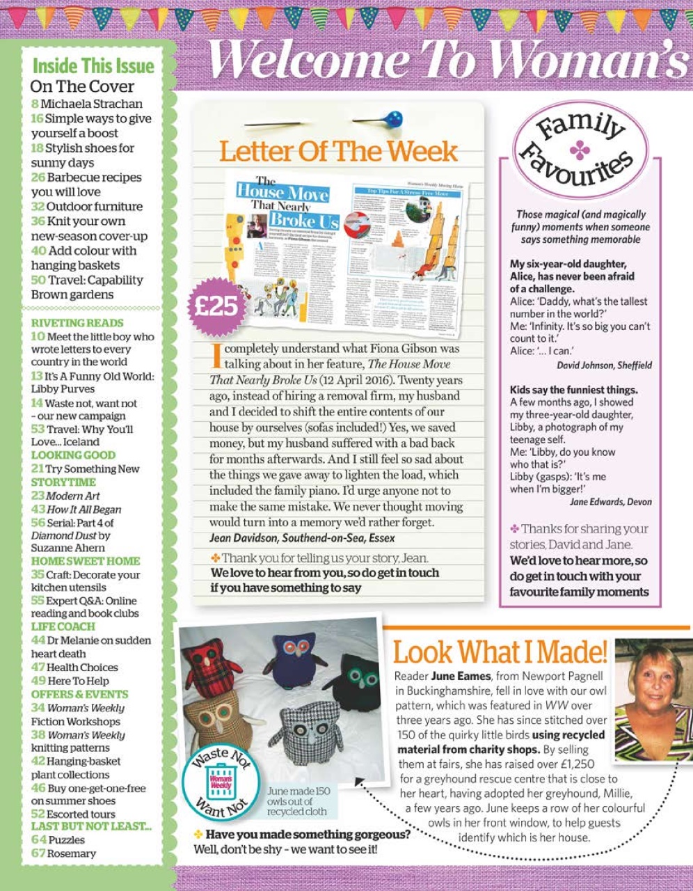 Woman's Weekly Preview Pages