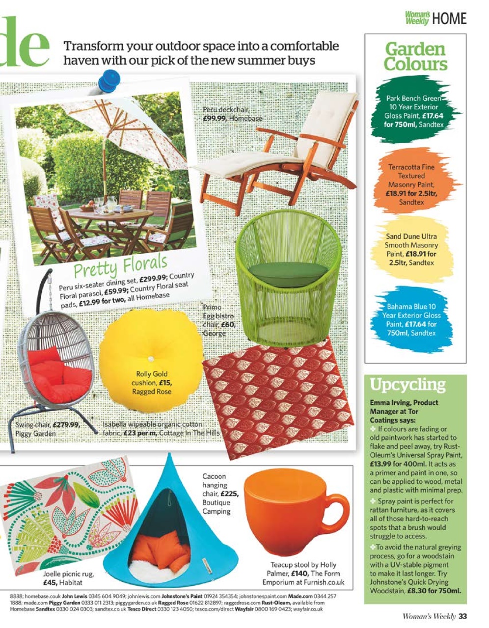 Woman's Weekly Preview Pages