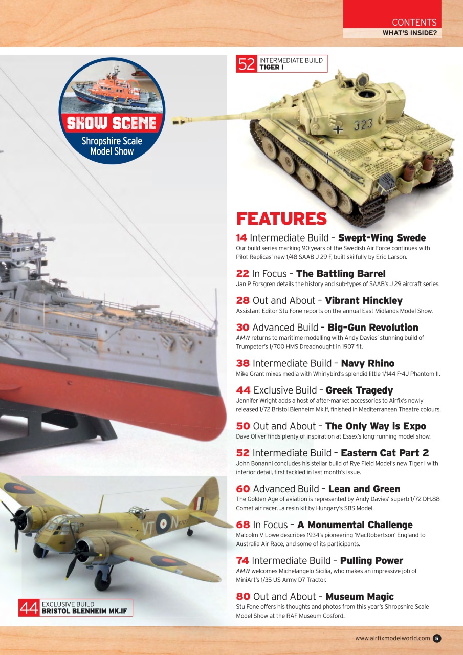 Airfix Model World Preview Pages