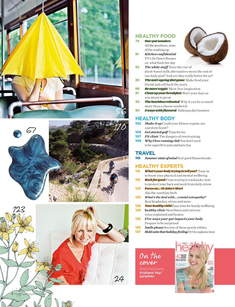 Healthy Magazine Preview Pages