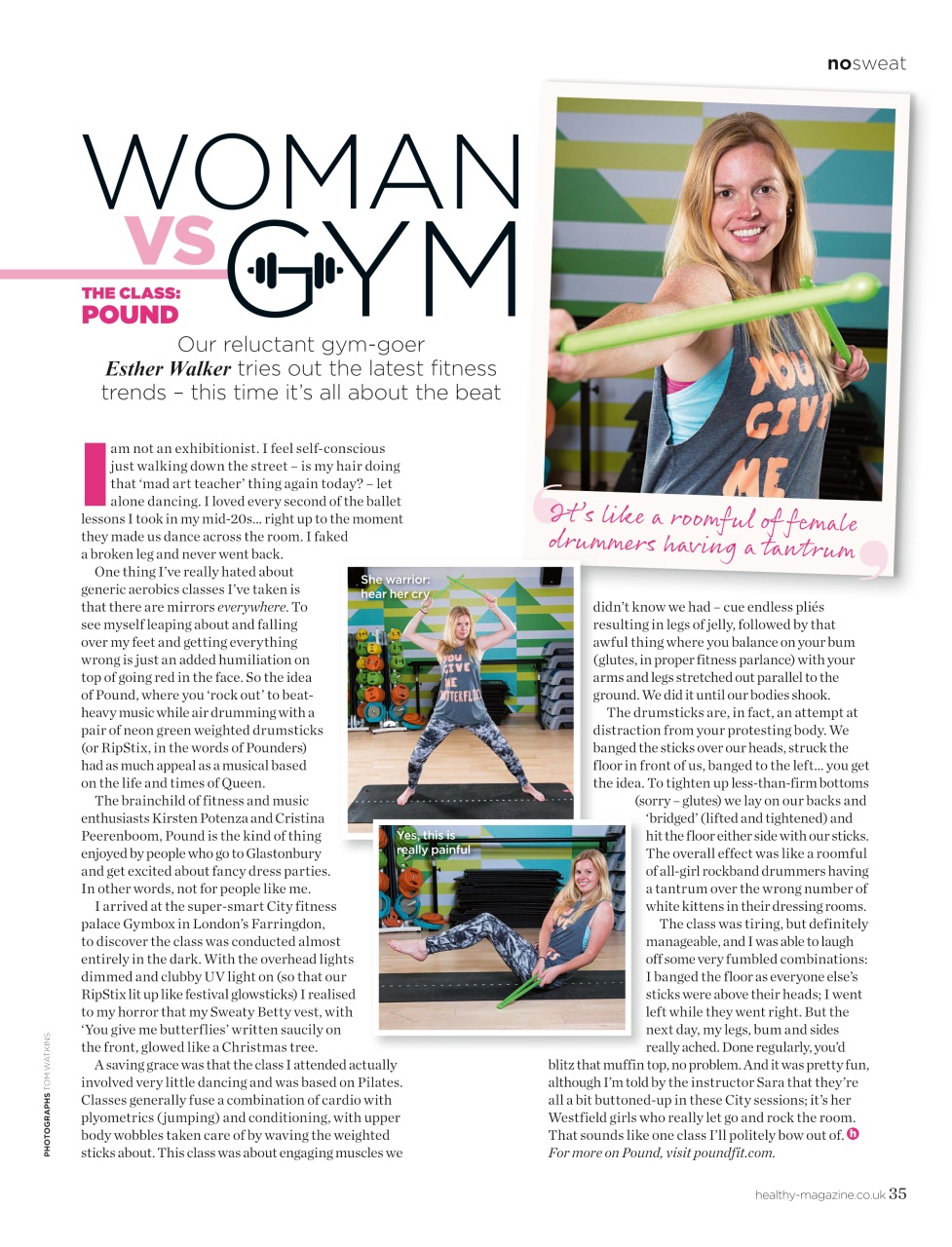 Healthy Magazine Preview Pages