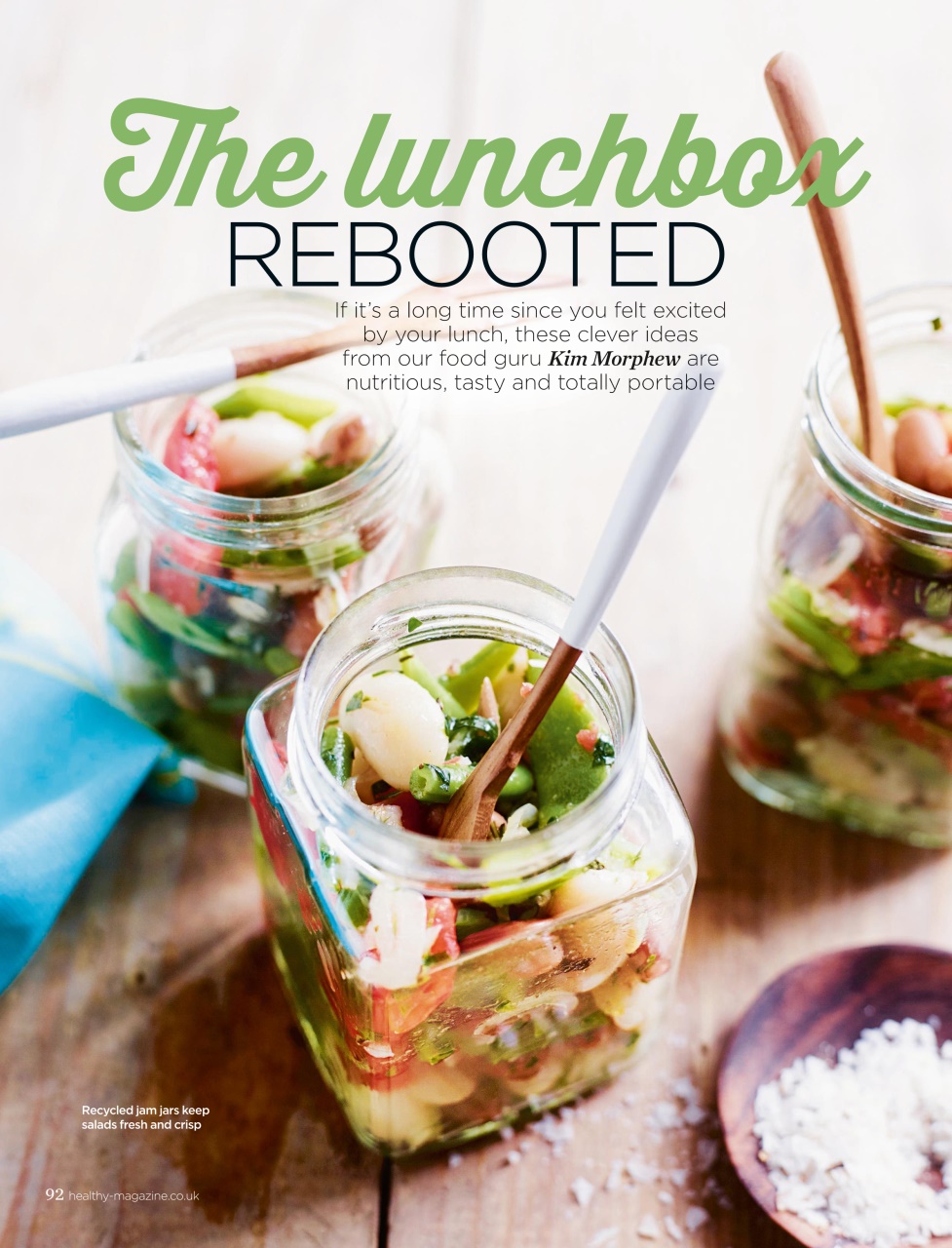 Healthy Magazine Preview Pages