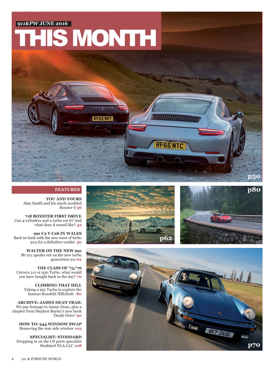 911 & Porsche World Preview Pages