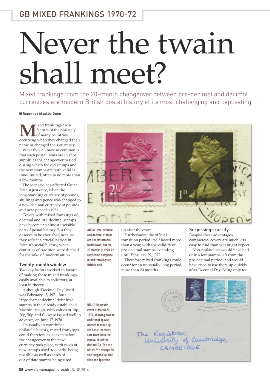 Stamp Magazine Preview Pages