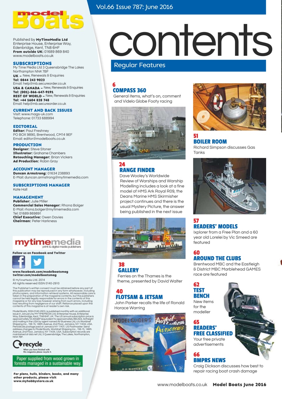 Model Boats Preview Pages