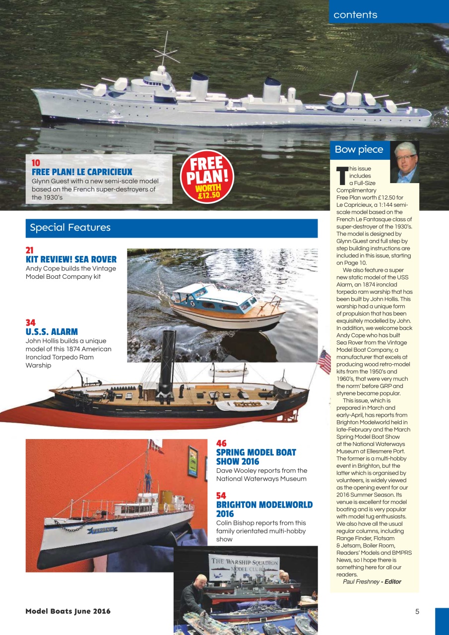 Model Boats Preview Pages