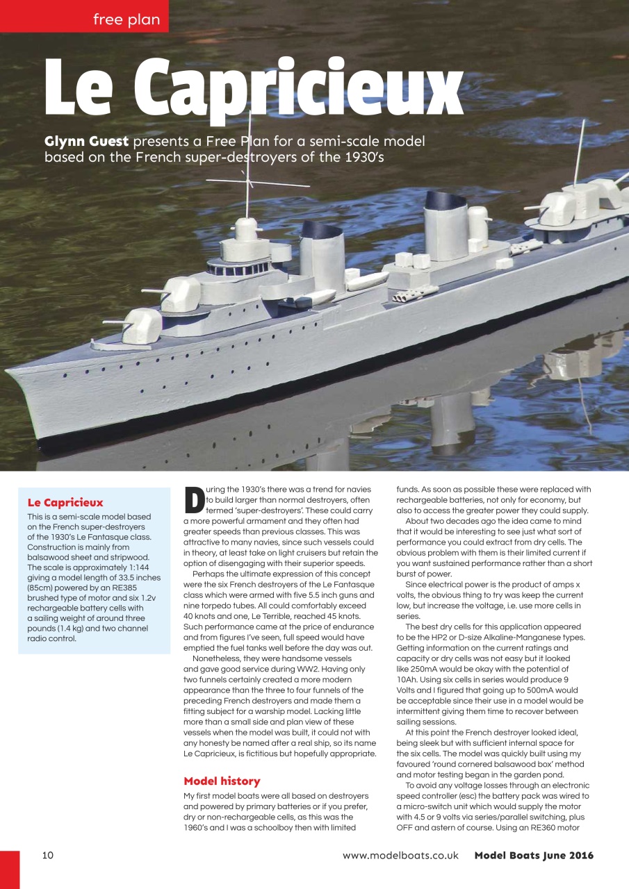 Model Boats Preview Pages