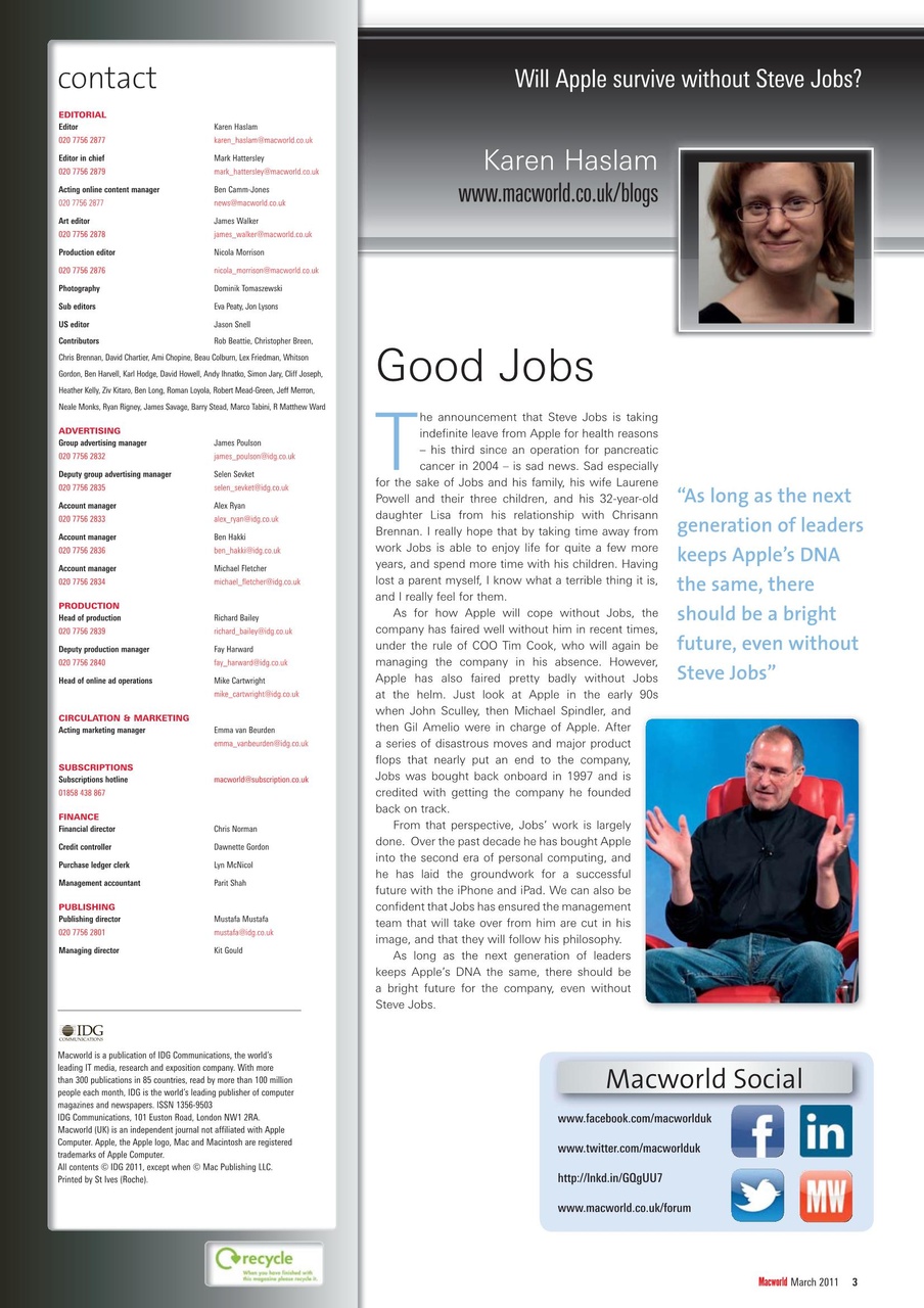 Macworld Preview Pages