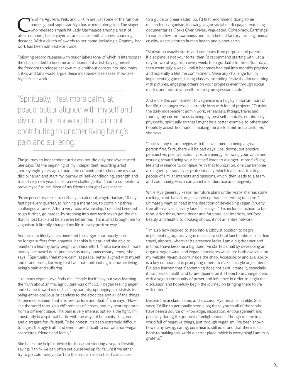 Vegan Life Preview Pages