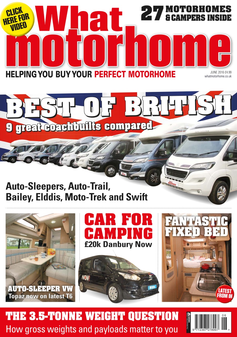 What Motorhome magazine Preview Pages