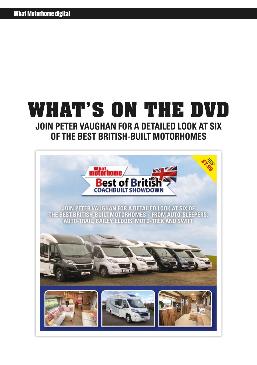 What Motorhome magazine Preview Pages