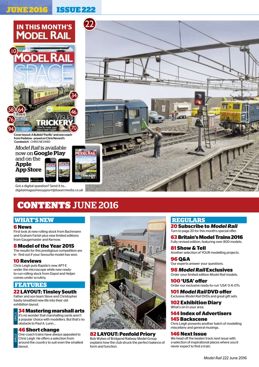 Model Rail Preview Pages