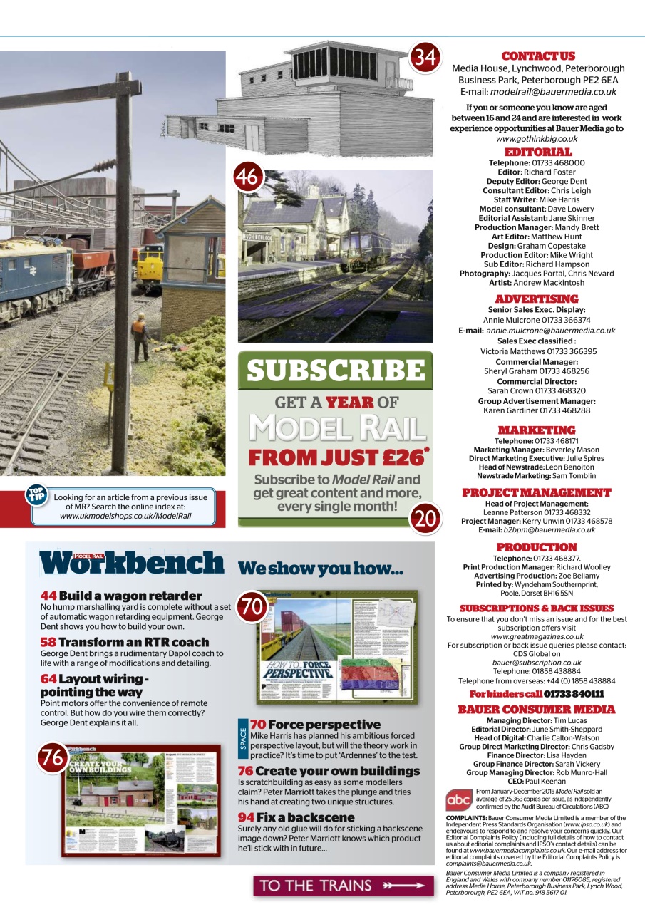 Model Rail Preview Pages