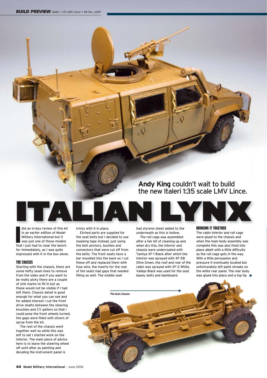 Model Military International Preview Pages