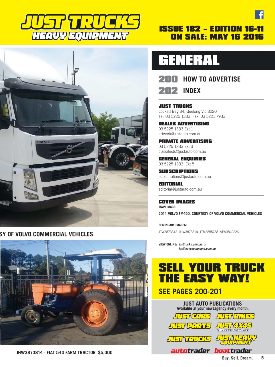 JUST TRUCKS Preview Pages
