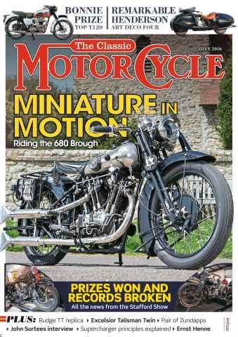 The Classic MotorCycle issue July 2016