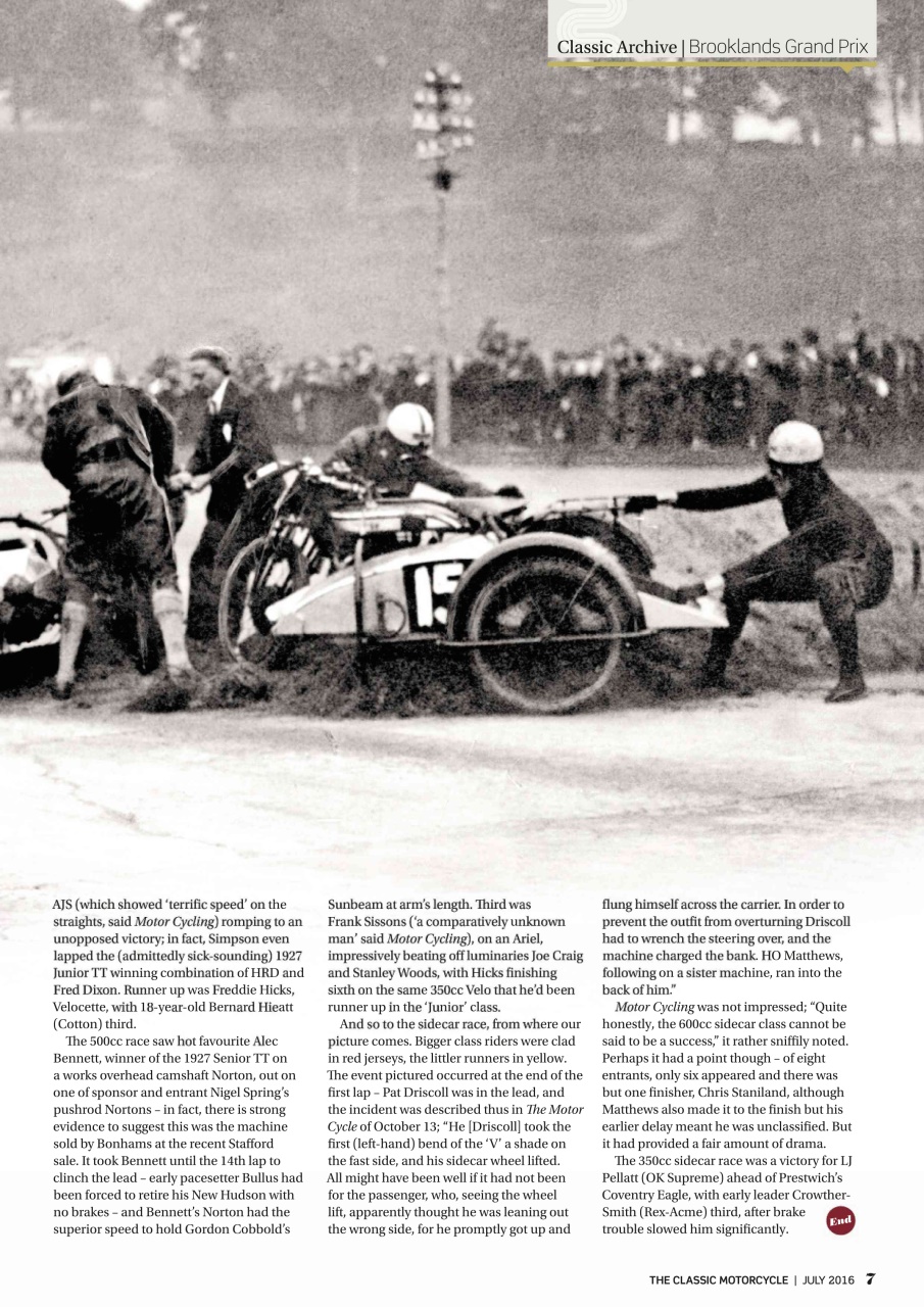 The Classic MotorCycle Preview Pages