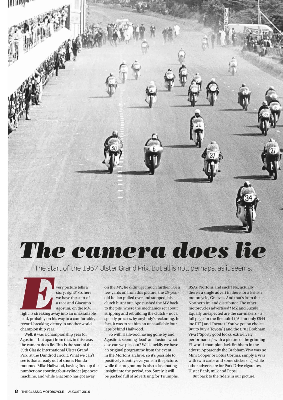 The Classic MotorCycle Preview Pages