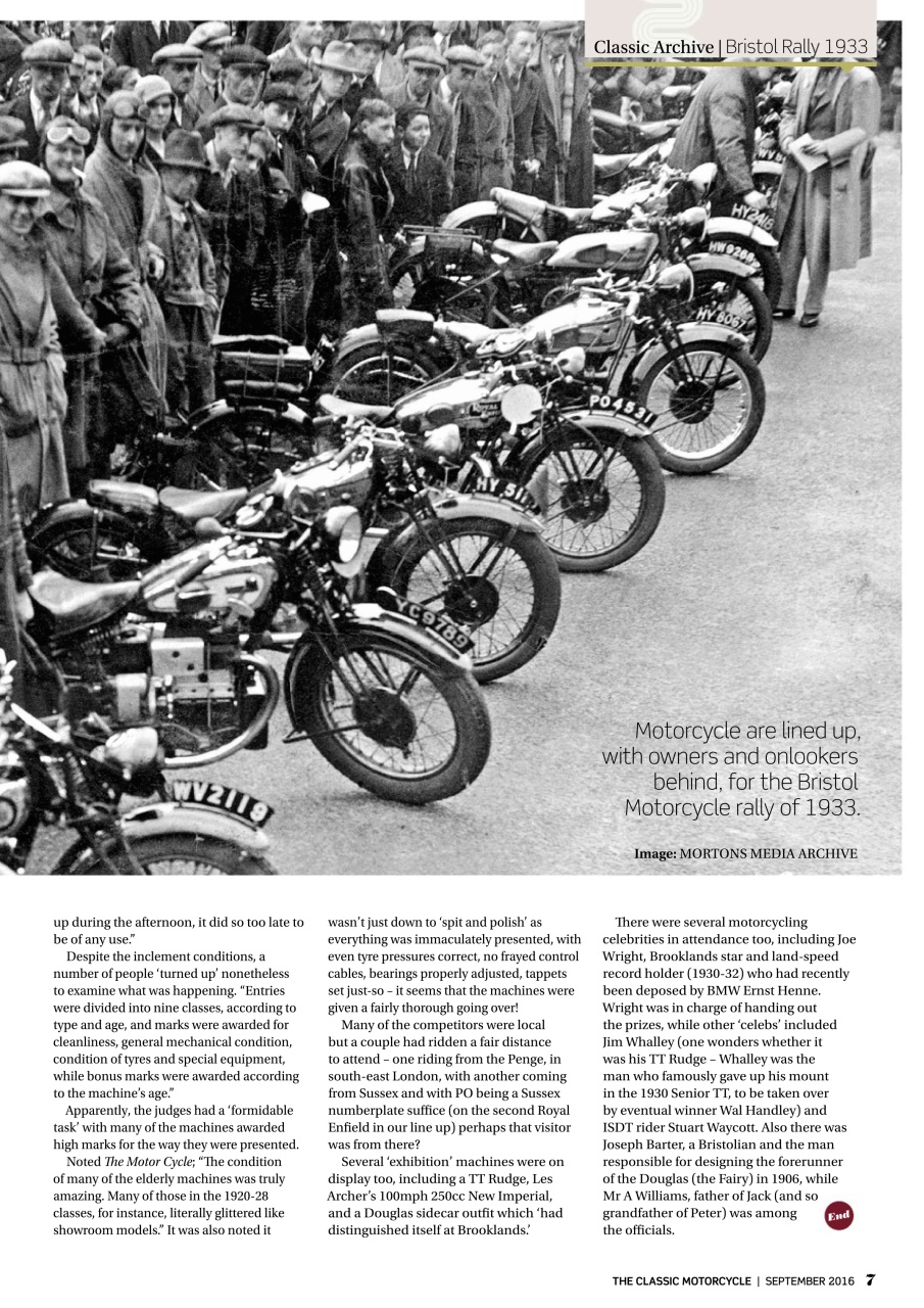 The Classic MotorCycle Preview Pages