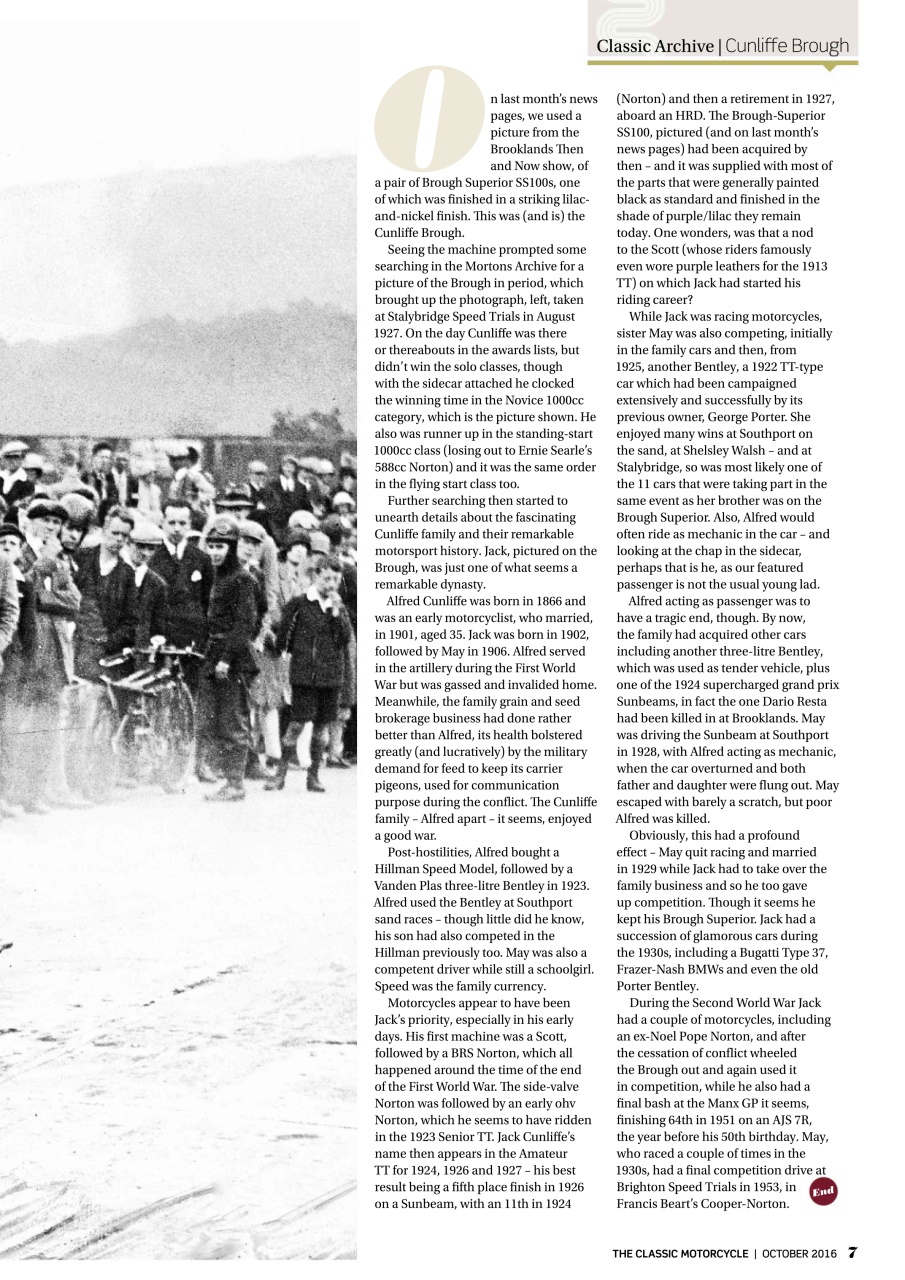 The Classic MotorCycle Preview Pages