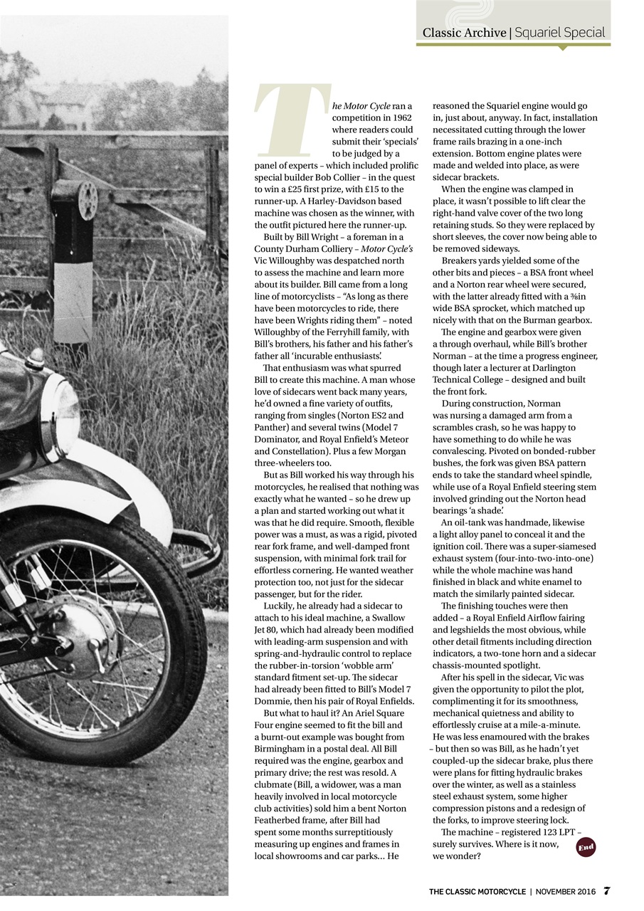 The Classic MotorCycle Preview Pages