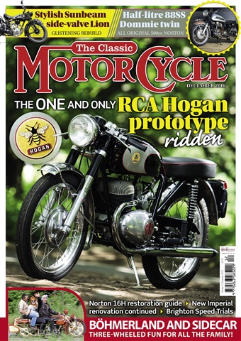 The Classic MotorCycle issue December 2016