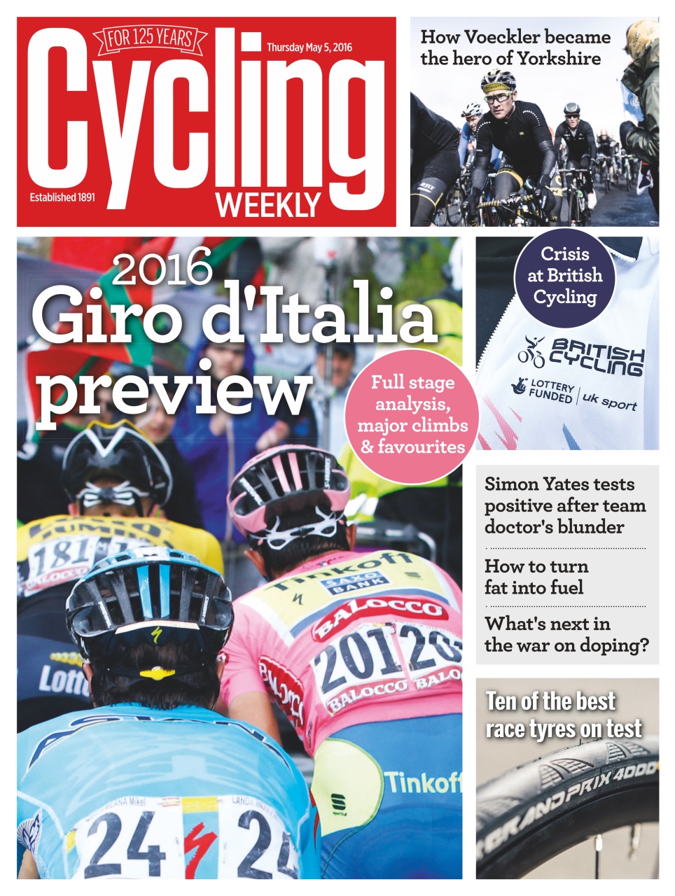 Cycling Weekly Preview Pages