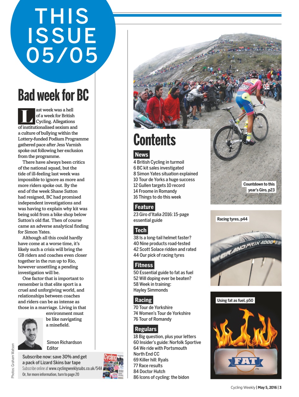 Cycling Weekly Preview Pages