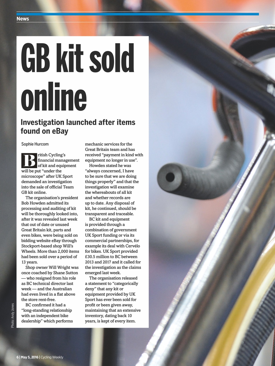 Cycling Weekly Preview Pages