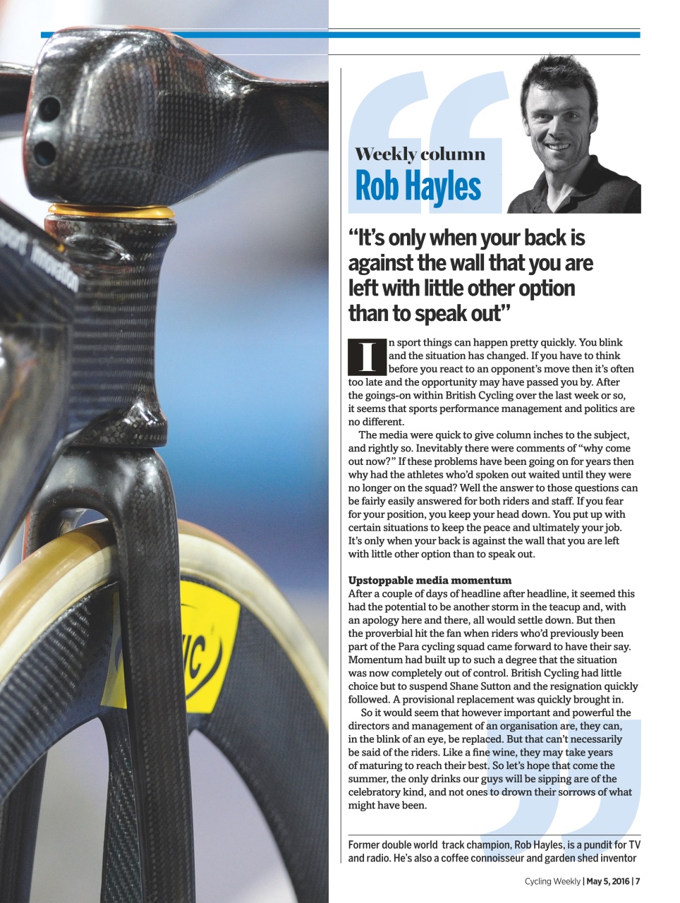 Cycling Weekly Preview Pages