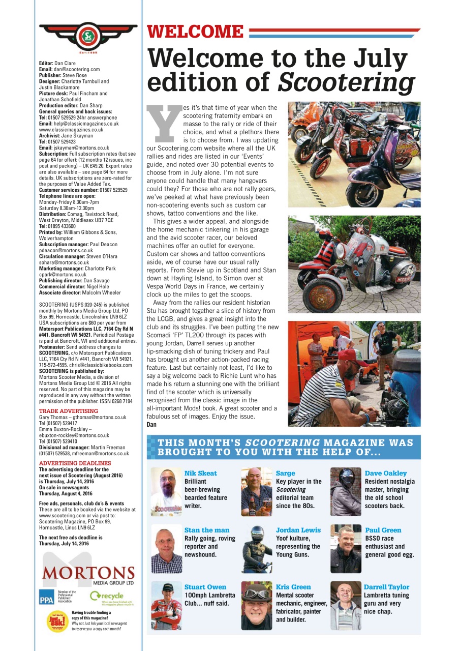 Scootering Preview Pages