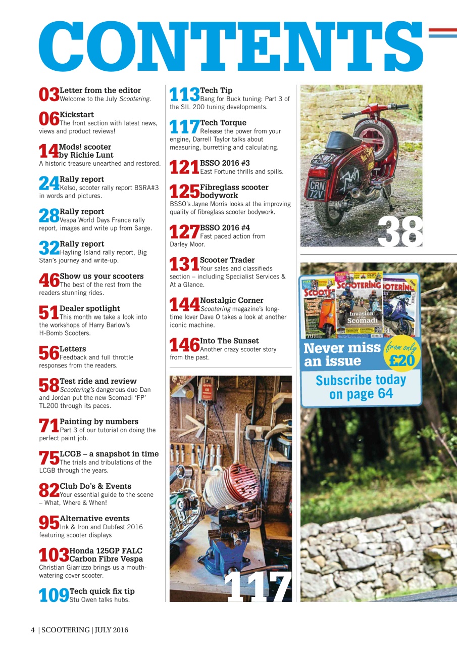 Scootering Preview Pages