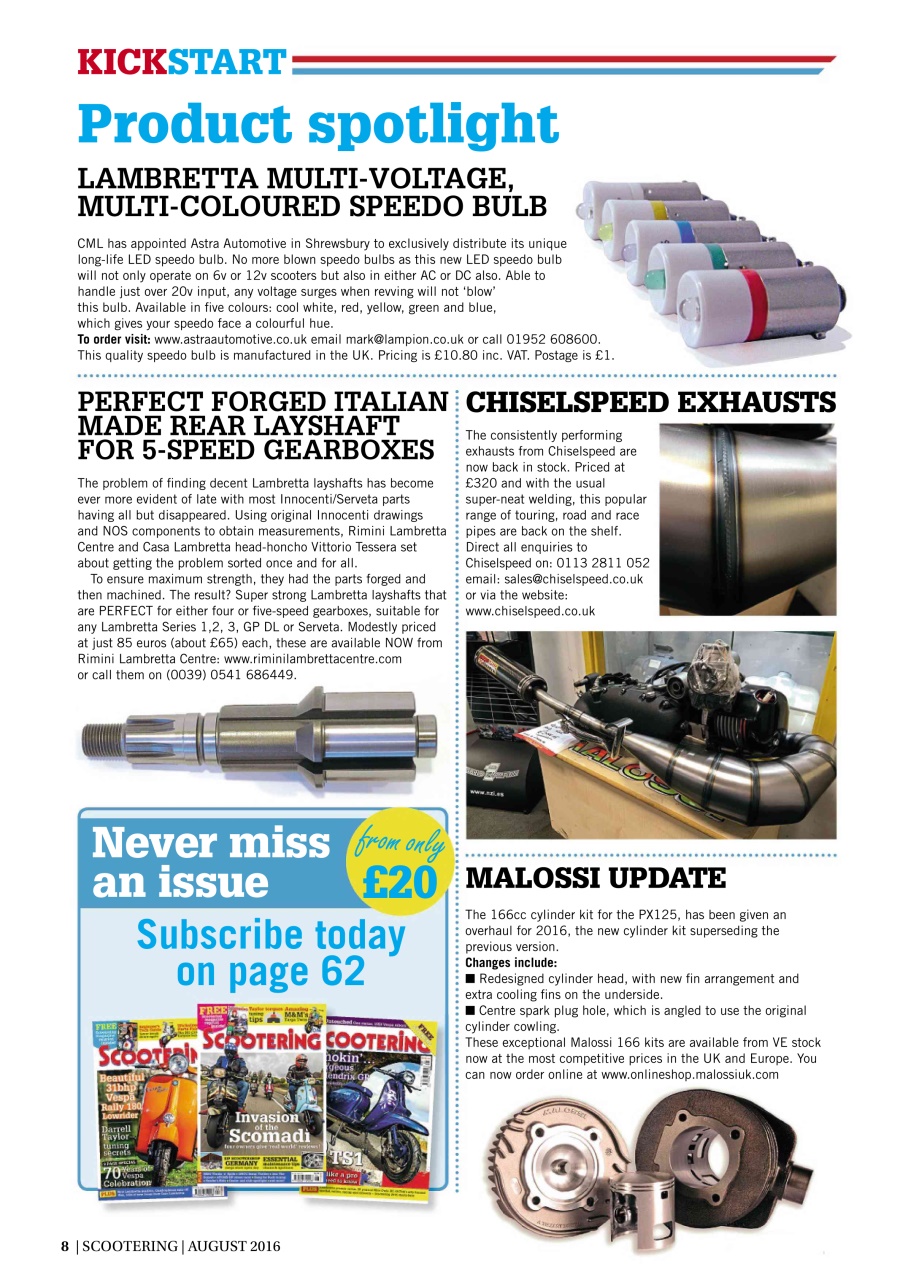 Scootering Preview Pages