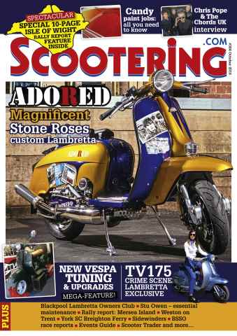 Scootering issue October 2016